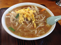 「味噌ラーメン(大盛り)650円+100円」@柳屋食堂の写真