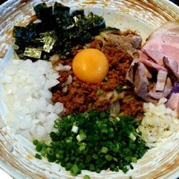 「【７月中旬迄】辛シビ肉味噌まぜそば  ７８０円」@麺や 虎徹の写真