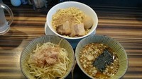 「つけ麺　大盛　追加チャーシュー」@ラーメン・つけ麺 笑福 大阪西中島店の写真