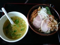 「【期間限定】梅塩つけめん ￥850」@中華そば 田家 本店の写真