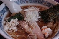 「鯛と伊勢海老の特製豊穣醤油らうめん＋鯛めし付き（３０日限定）」@麺処 夏海の写真