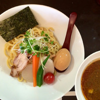 「カレーつけ麺（中盛）930円」@麺屋 波 WAVEの写真