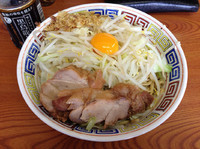 「汁なし（ニンニク） 690+100円」@ラーメン二郎 亀戸店の写真