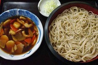 「田舎汁せいろそば　700円」@神山製麺所の写真