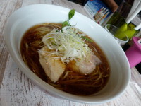 「アグー豚の醤油らーめん」@BumBunBlauCafe with BeeHiveの写真