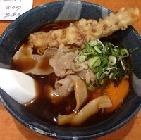 「肉中華そば（￥550）＋ちくわ（￥100）＋生玉子（￥80）」@長命うどん 新栄店の写真