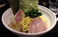 「冷やしはるたん＋半ライス(750円＋50円)」@麺処 はるたんの写真