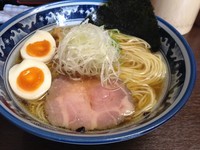 「豊魚鶏だし醤油ラーメン中盛+味玉(クーポン)」@麺処 さとうの写真