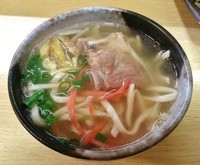 「ソーキそば（ハーフ） \400」@やんばる食堂の写真