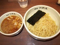 「濃厚魚介つけ麺並　780円」@麺屋 江武里の写真