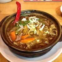 「咖喱刀削麺（￥876）」@西安刀削麺 矢場町店の写真