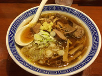 「あご神中華そば  クーポンで600円」@にぼ神 角ふじの写真