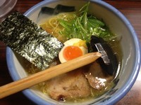 「ゆず塩麺・まろ味（850円）」@AFURI 恵比寿の写真