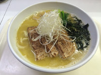 「塩ラーメン 太麺 チャーシュー二枚TPG」@塩ラーメン・つけめんのお店 はないちの写真