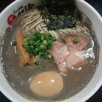 「最凶煮干そば＋味玉」@最凶煮干そば 獣煮使の写真