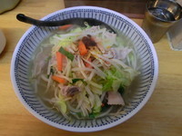 「しゃきしゃきタンメン」@タンメンしゃきしゃき 新橋店の写真