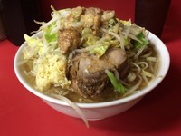 「小ラーメン 全マシカラメ」@ラーメン二郎 千住大橋駅前店の写真