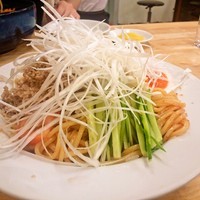 「冷し担々麺」@手打拉麺 焼小龍包 京の華の写真