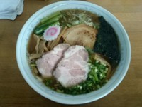 「長崎産焼き飛び魚干と静岡天日煮干の和風らーめん Dセット」@MENYA 食い味の道有楽の写真