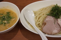 「浅利とトマトの鶏白湯つけ麺＋大盛（限定）」@福の神食堂の写真