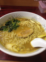 「わたしのカレーラーメン750円 白飯 100円」@らーめん ドラごんちの写真