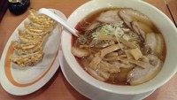 「豚バラチャーシュー麺、大盛り、餃子セット」@幸楽苑 町田成瀬店の写真