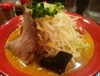 「ジョニーの味噌 野菜モリモリ （140703）」@手打ち極太麺 ジョニーの味噌の写真