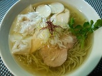 「ワンタン塩らーめん （140704）」@BumBunBlauCafe with BeeHiveの写真