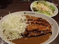 「ココイチの金沢カレーMサイズ(721円)ヤサイサラダ」@カレーハウスCoCo壱番屋 安佐北区可部店の写真