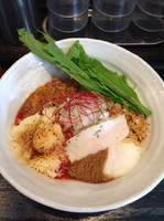 「私をナポリに連れてって＋焦がしチーズ」@麺匠 我家の写真