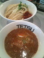 「辛つけめん　大盛」@つけめん102 大宮店の写真