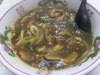 「カレーラーメン　680円＋小ライス70円」@中華料理 きねんびの写真