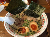 「コクおう味玉子」@熟成とんこつラーメン れんげの写真