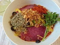 「【6周年記念】ピザそば ￥1000」@BumBunBlauCafe with BeeHiveの写真