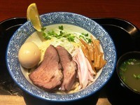 「【~7/31限定】サクマ式　牡蠣の塩油そば　680円＋味玉」@麺屋 一燈 ラゾーナ川崎店の写真