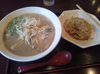 「鶏白湯らーめん」@ら~めん 元喜神 押熊店の写真