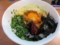 「台湾まぜそば（７８０円）」@麺や 燦虎の写真