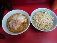 「小豚　つけ　ヤサイ少な目アブラ」@ラーメン二郎 中山駅前店の写真