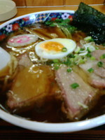 「特製中華」@白河手打らーめん うさぎの写真