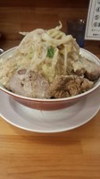 「ラーメン　ニンニクアブラカラメ」@らーめん いち大の写真