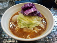 「海老リッチラーメン(750)＋味玉(100)」@らーめん 五ノ神製作所の写真