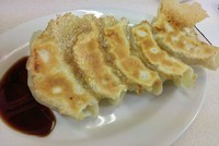 「餃子（5個） \350」@鶏がらスープ らーめん十歩の写真