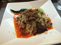 「自家製XOジャンの汁なし担々麺」@BumBunBlauCafe with BeeHiveの写真