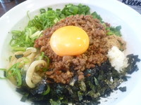 「台湾まぜそば」@麺屋 こころ 大岡山本店の写真