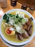 「塩中華そばチャーシュー」@竹末東京プレミアムの写真