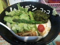 「【部活限定】マルソン冷やし中華そば」@ハイデン.コッコFACTORYサマンサ・タマサの写真