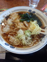 「ワンタン麺470円」@山田うどん 弥平店の写真