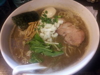 「煮干豚骨味玉ラーメン＋大盛り」@麺処 夏海の写真