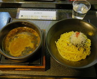 「海老辛つけ麺」@真麺流 八双の写真