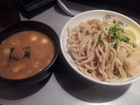 「(2014/7/6限定) 春まき小麦の極太つけそば＋大盛り」@中華蕎麦 瑞山（ZUIZAN）の写真